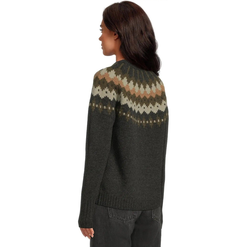 NWT!! ROYAL ROBBINS Rockcraft Merino Wool Fair Isle Crew Neck Sweater Small
