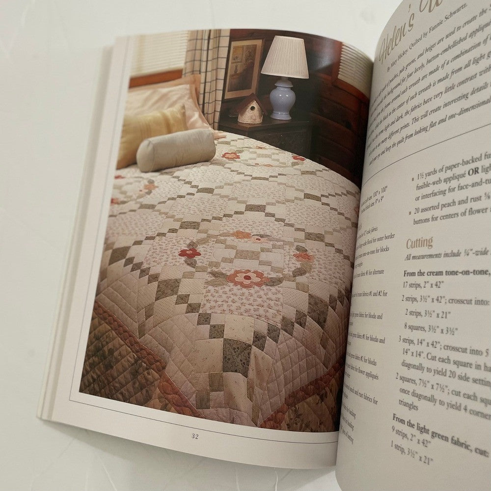 Mary Hickey Cottage Style Quilts Paperback Book Quilting Sewing Country Nautical