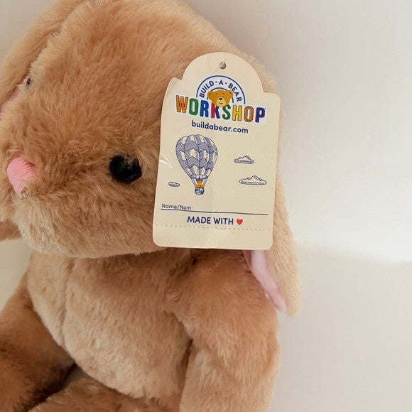 NWT!! BUILD A BEAR Pawlette Bunny Rabbit Plush Stuffed Toy Easter Basket Gift