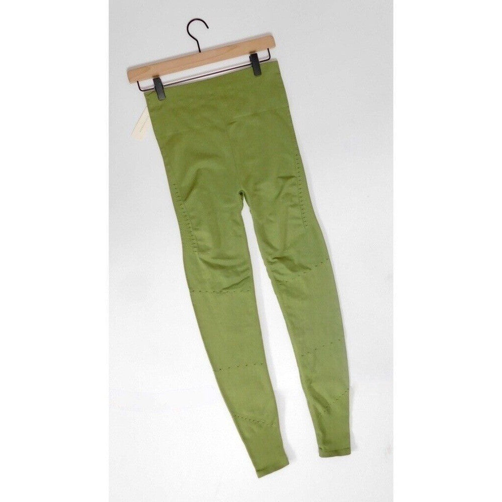 NWT!! Anthropologie DAILY PRACTICE Allegro Seamless Leggings Dried Moss Small