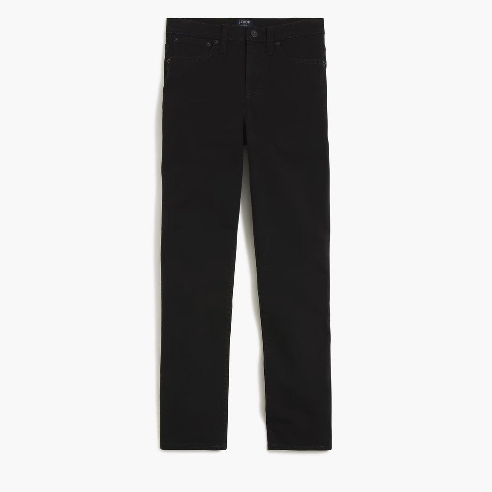 NWT!! J. CREW Factory Essential Straight Jeans All-Day Stretch Solid Black 26