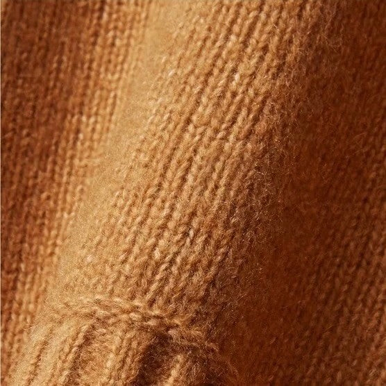 EVERLANE The Cloud Turtleneck Sweater Wool Alpaca Heathered Chai Small