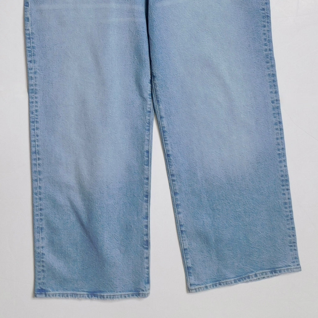 NWT!! J. CREW '96 Slim Wide Jeans Synniva Wash Denim High Rise Waist Size 33