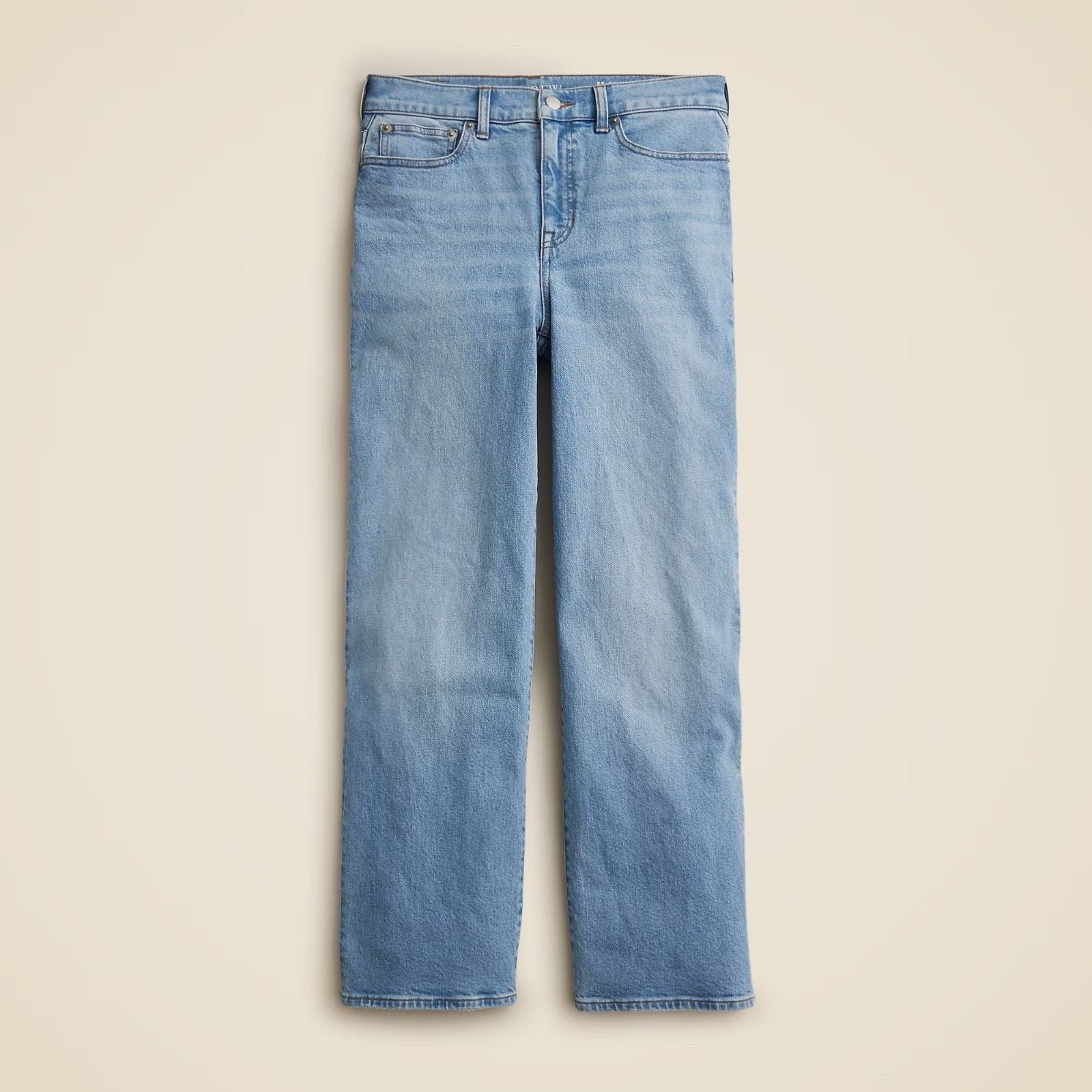 NWT!! J. CREW '96 Slim Wide Jeans Synniva Wash Denim High Rise Waist Size 33