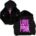 Victoria's Secret PINK Limited Edition Reversible Fur Coat Black Fashion Show S