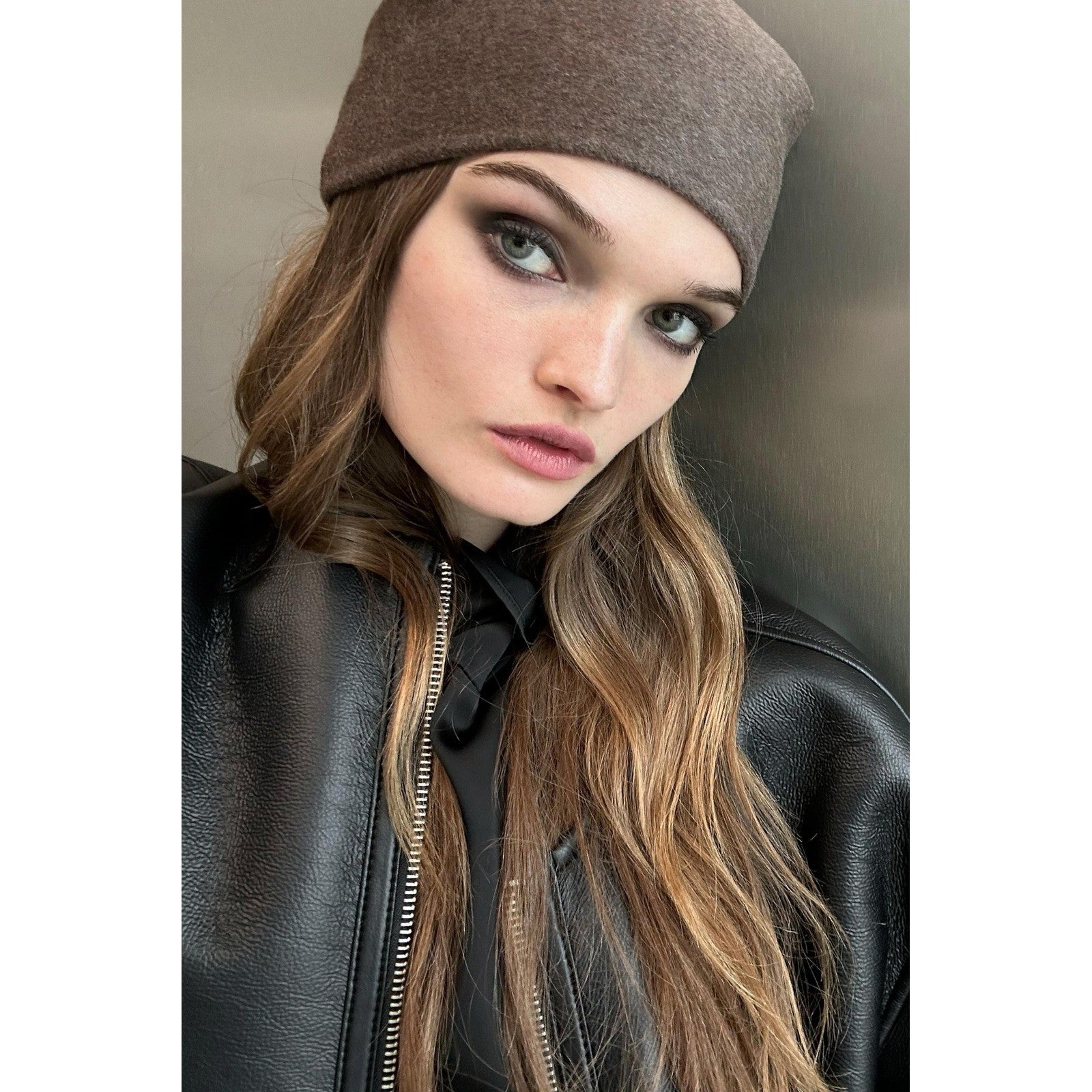 NWT!! ZARA ZW Collection Double Faced Coat Jacket Black Fleece Lining Small