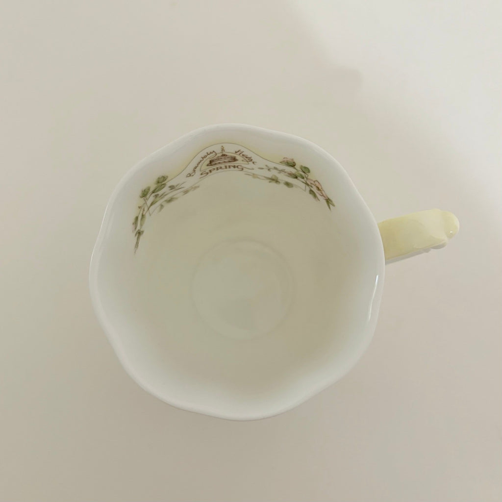 Vintage ROYAL DOULTON Brambly Hedge Spring Beaker Tea Cup 1983 Animals Mice