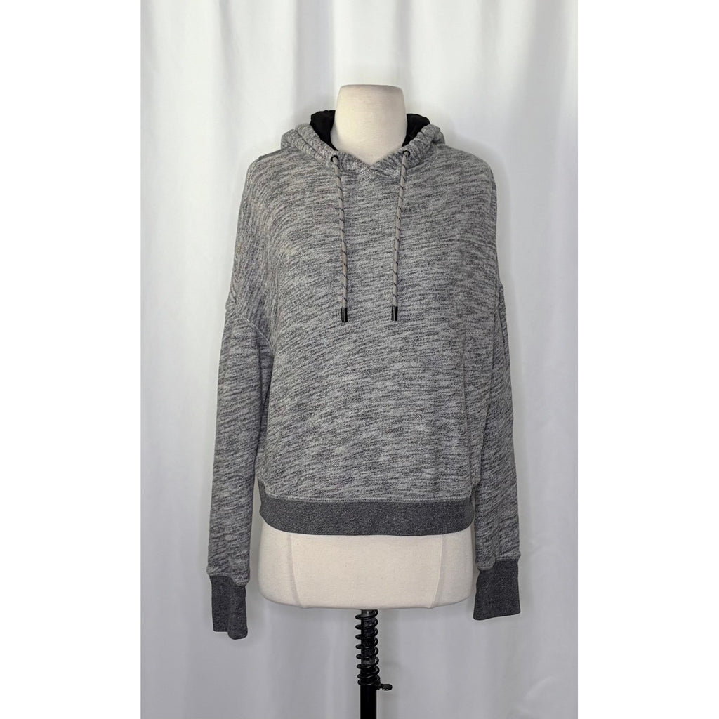 RAG & BONE Jean Murphy Hoodie Crossover Envelope Back Hood Gray Pullover X-Small