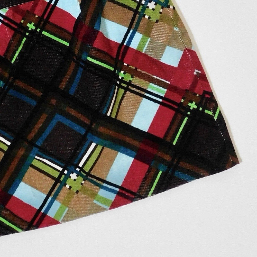 ETCETERA Corduroy Plaid Pencil Skirt Stretch Dark Academia Preppy College Size 8