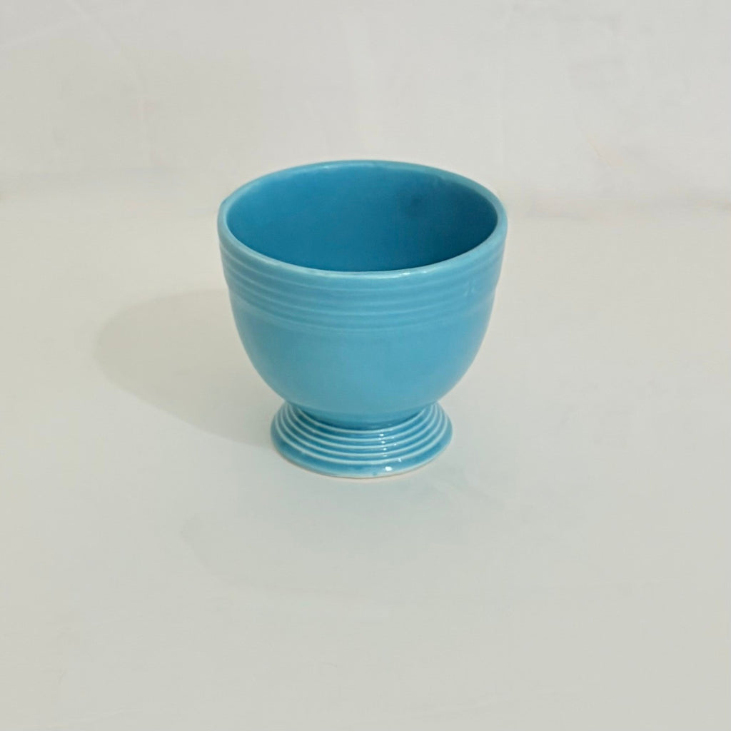 Vintage Homer Laughlin FIESTA Turquoise Egg Cup 3" Fiestaware Fiesta Ware USA
