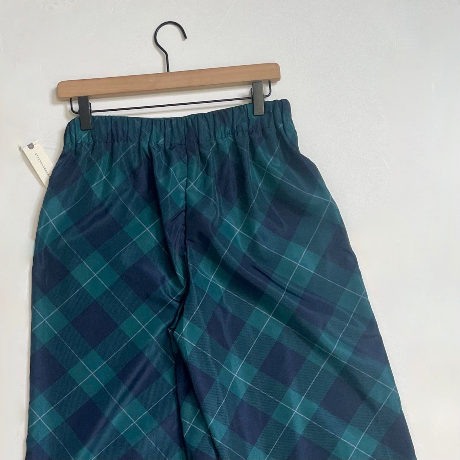 NWT!! Anthropologie MAEVE Taffeta Printed Cropped Wide-Leg Pants Academia Small