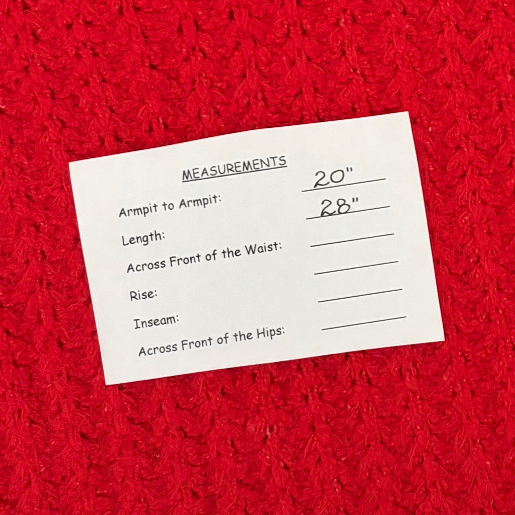 Anthropologie MAEVE Cowl Neck Pullover Sweater Knit Solid Red Turtleneck Small