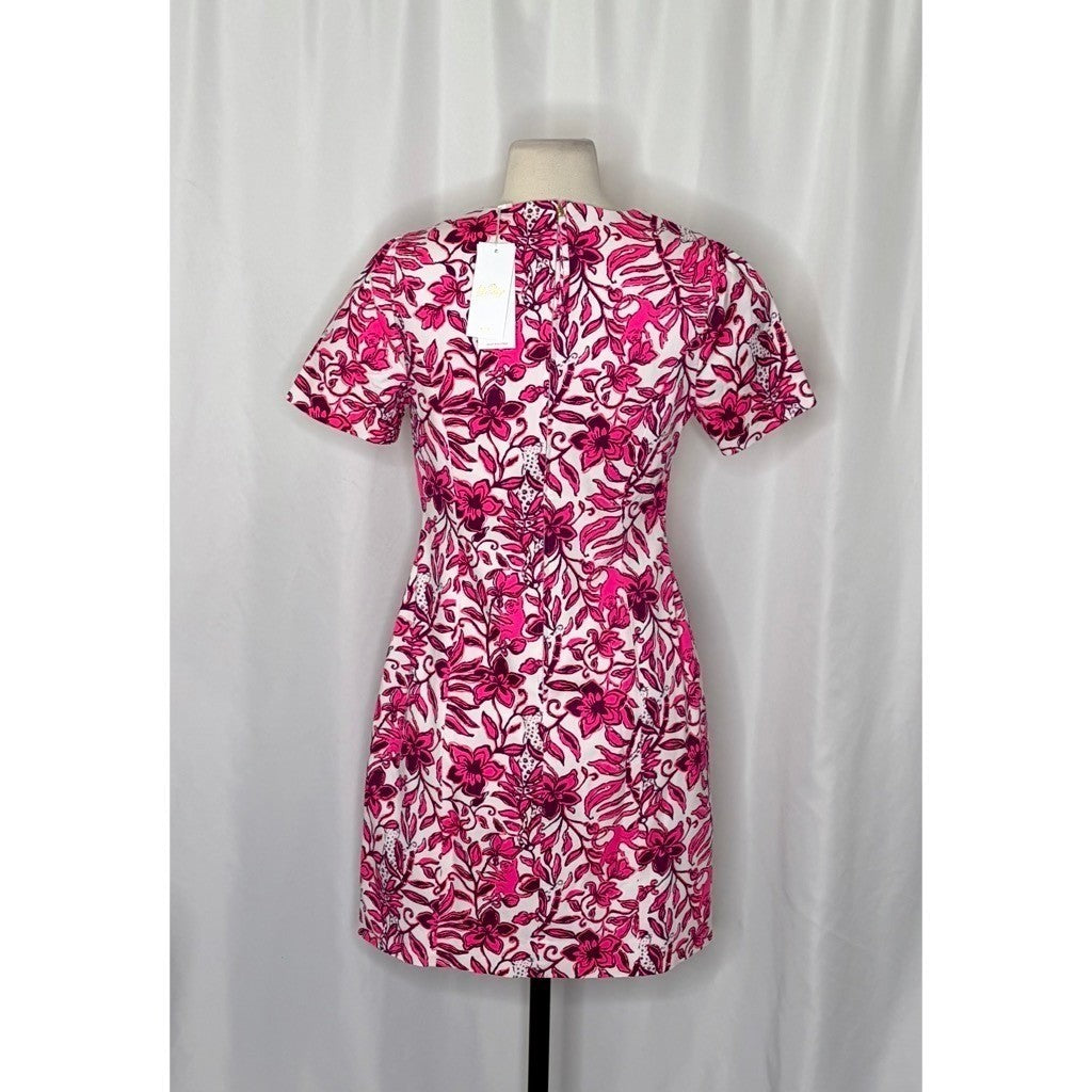 NWT!! LILLY PULITZER Mila Short Sleeve Elderflower Blossom Lil Escape Plan 4