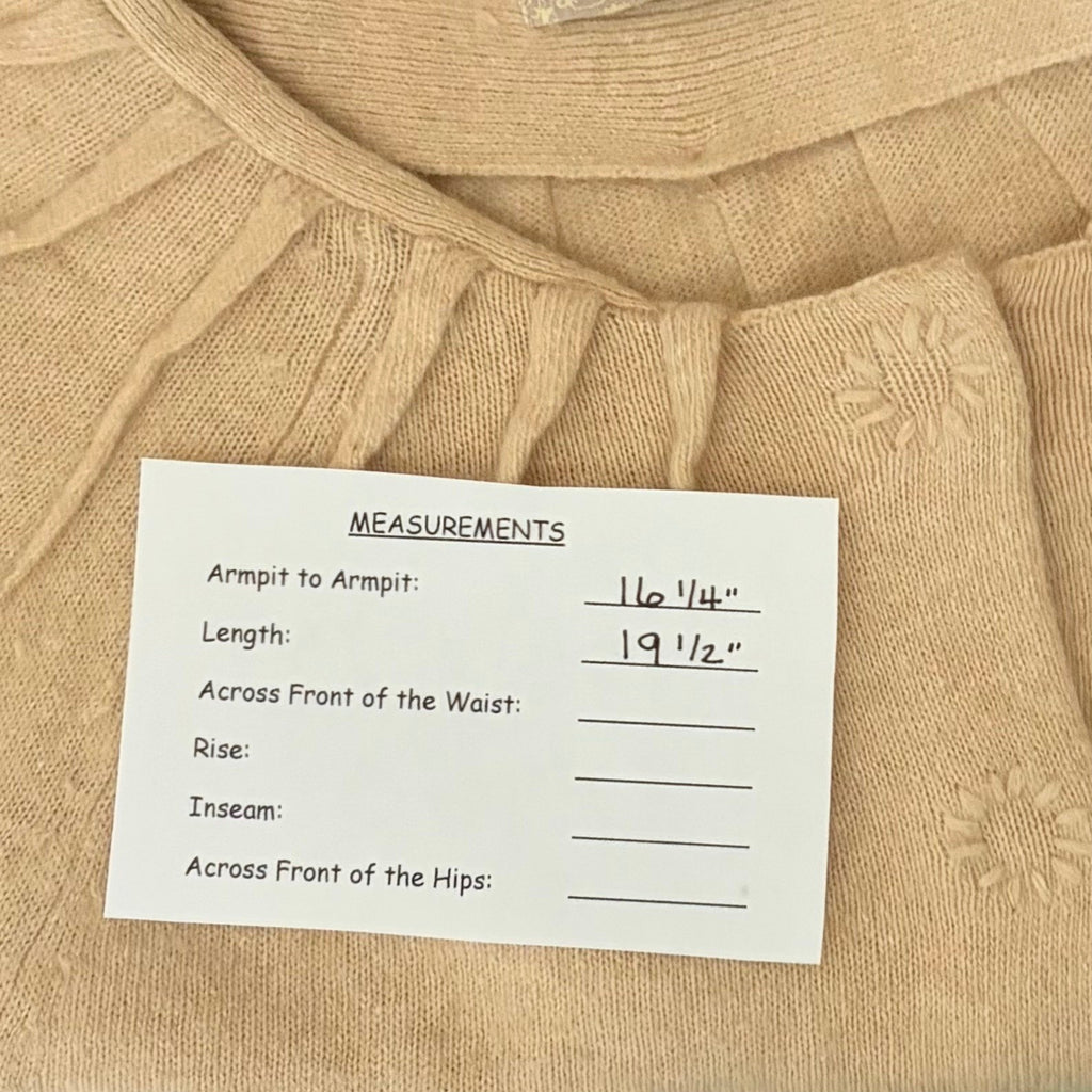 Anthropologie CHARLIE & ROBIN Cashmere Wool Cropped Cardigan Sweater Small