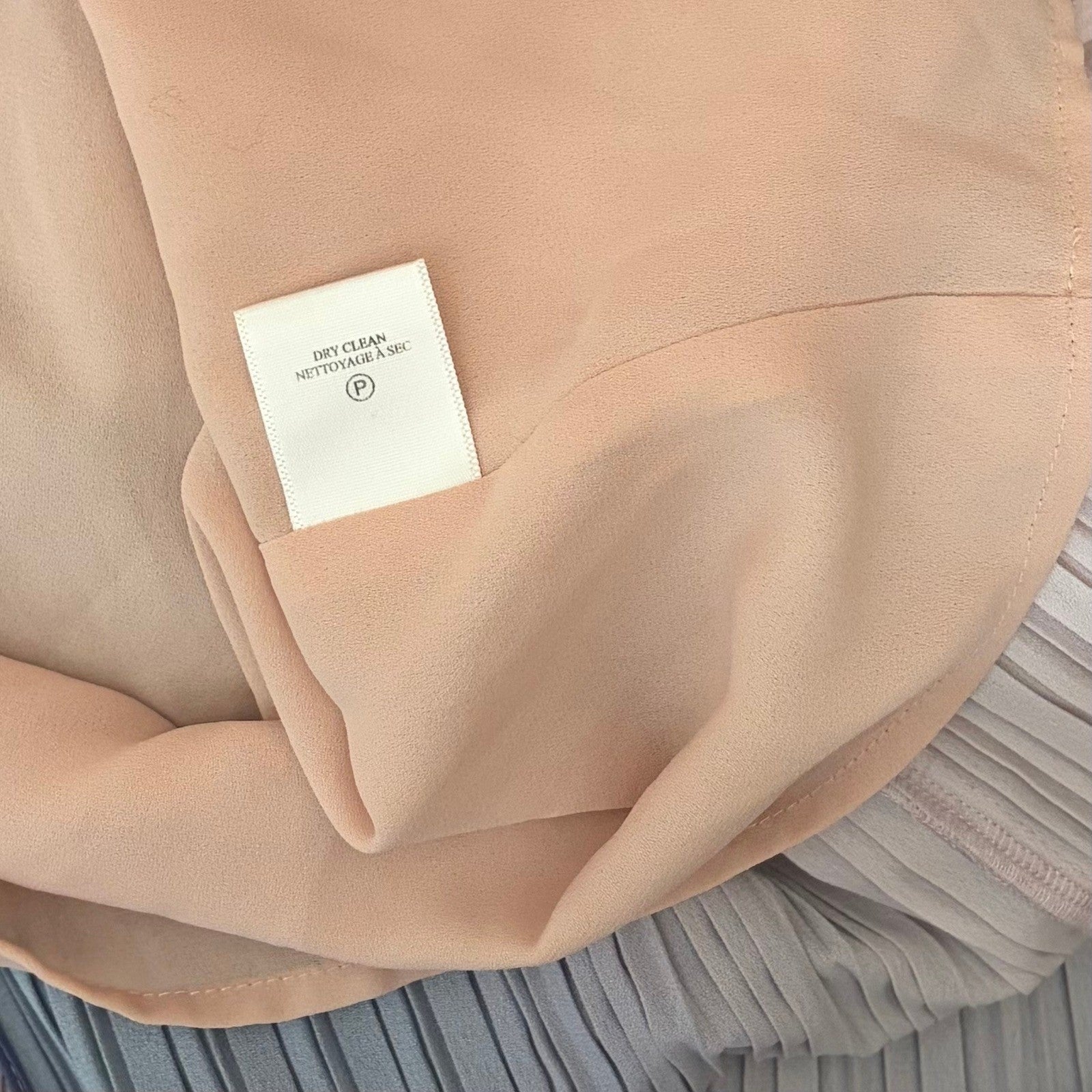 Revolve A.L.C. Sienna Dress Pastel Ombré Pleated Midi Dress Faux Wrap Size 6