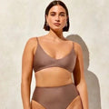 NEW!! J. CREW Lana Bikini Top Classic Sculpt Smoky Willow Wood Beach XX-Small