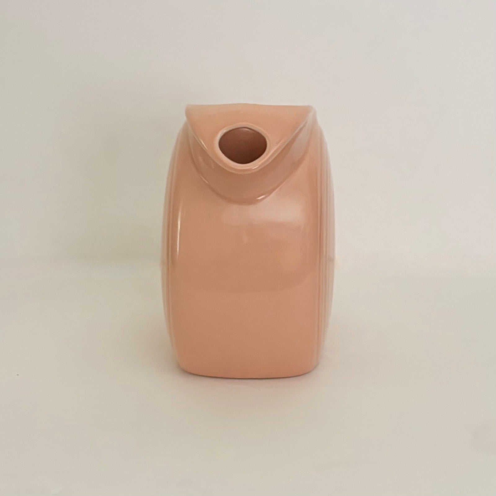 Vintage FIESTA Apricot Disc Water Pitcher Homer Laughlin Ceramic Large Made USA