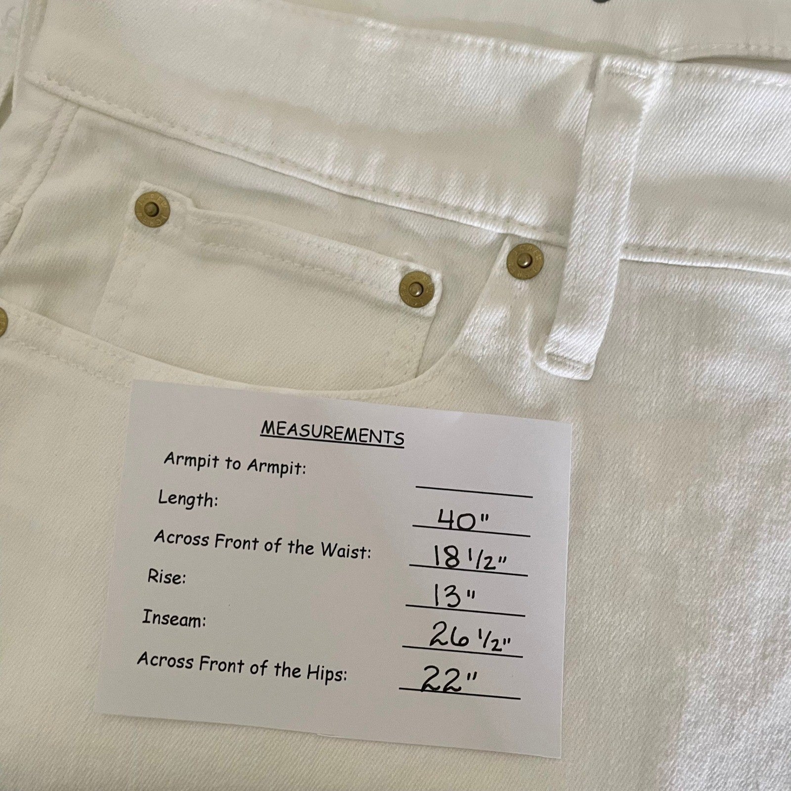 NWT!! J. CREW '96 Slim Wide Jeans Retro Raw Hems Solid White Preppy Frayed 33