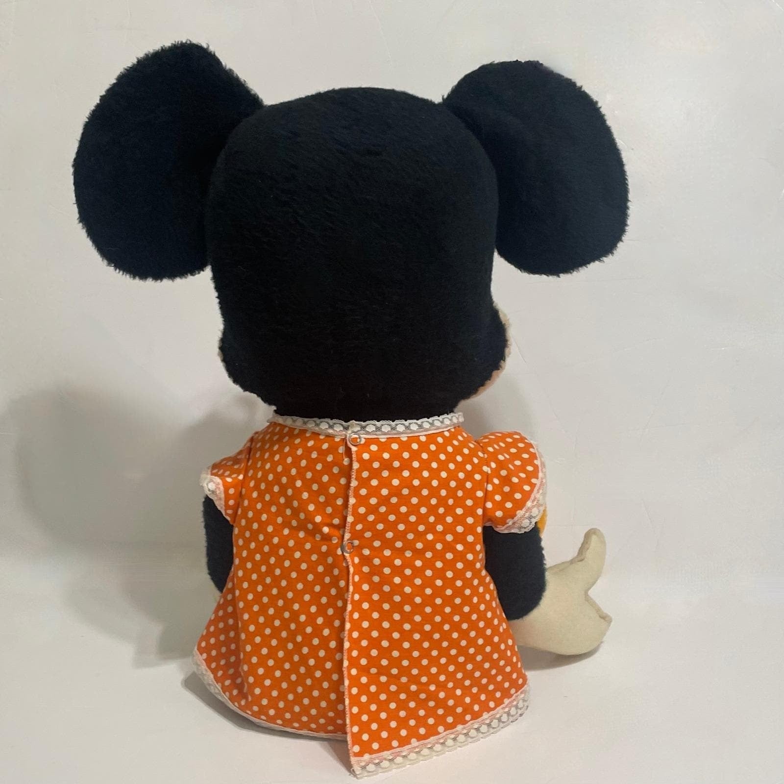 Vintage MINNIE MOUSE Plush Walt Disney Productions California Stuffed Toy