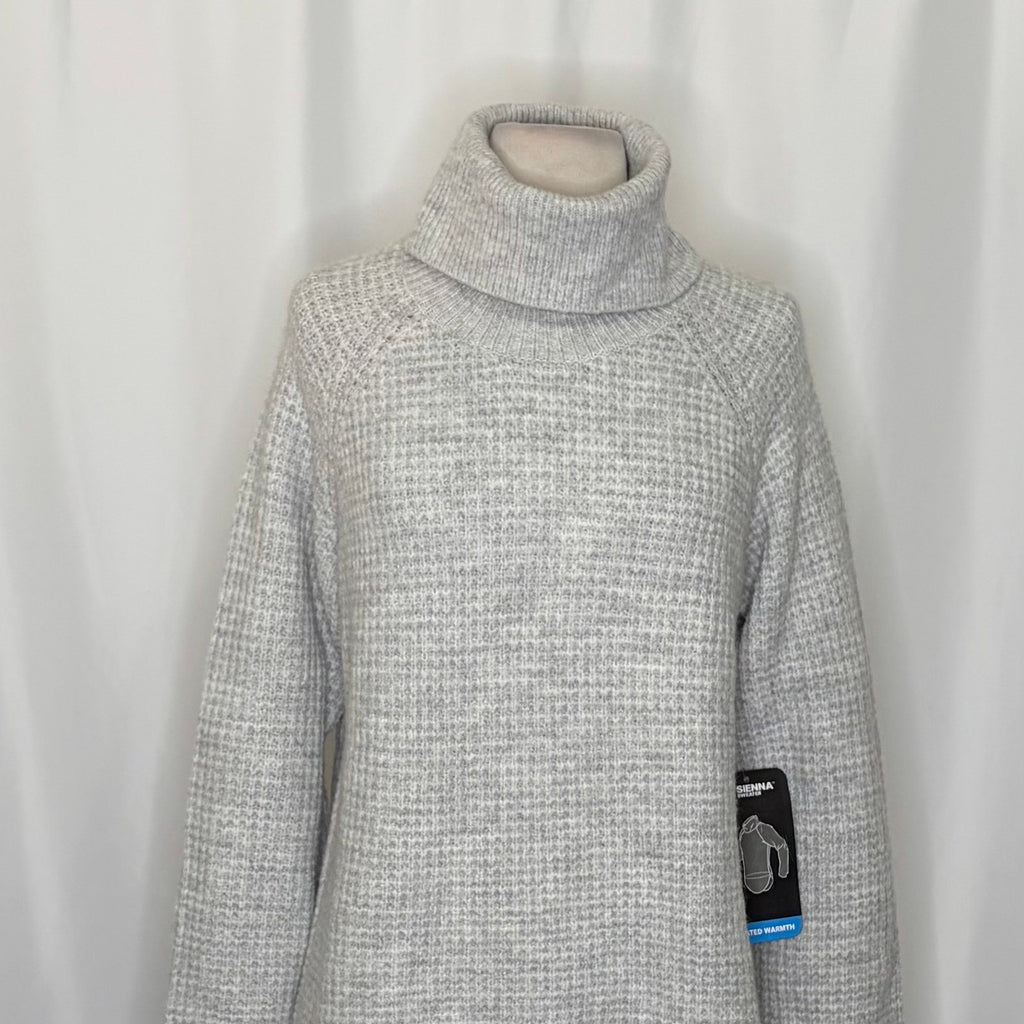 NWT!! KÜHL Sienna Sweater Turtleneck Cowl Pullover Ash Gray Knit Kuhl Medium