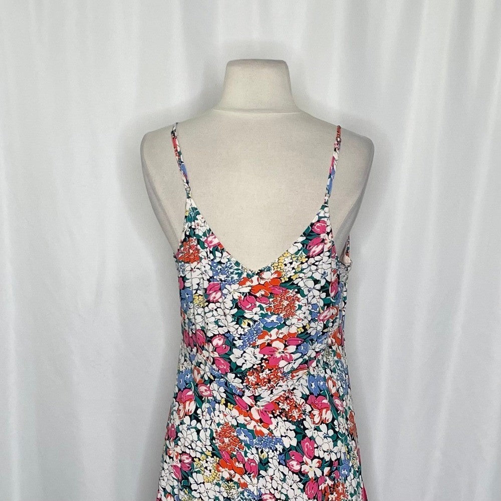 ANTHROPOLOGIE Colloquial Bias Conversations 52 of 52 Midi Slip Patchwork Medium
