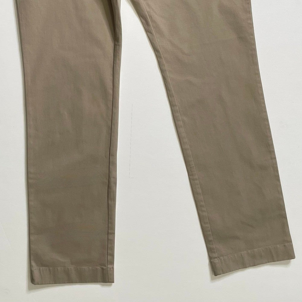 NWT!! J. CREW 1040 Athletic Tapered Fit Stretch Chino Pants Khaki Brown 36 x 34