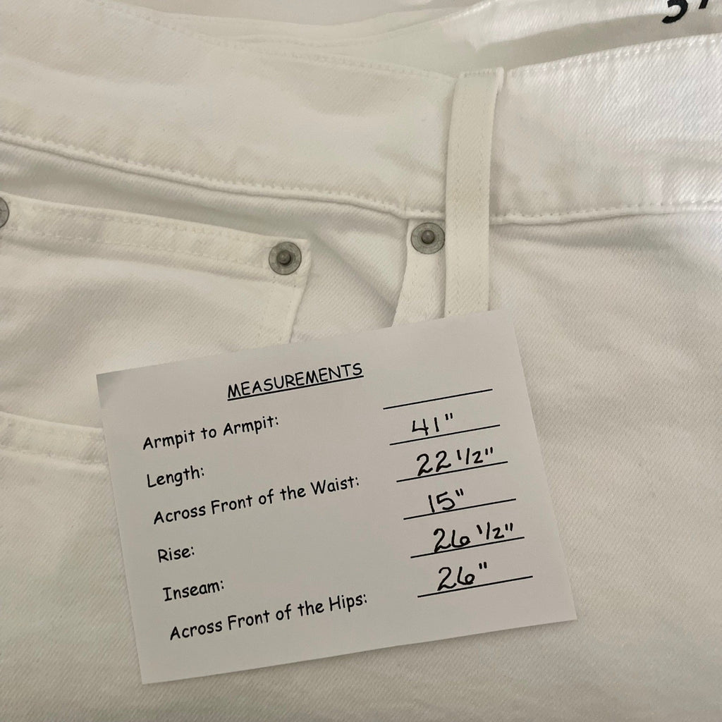 NWT!! J. CREW Slim Wide-Leg Jeans White Wash Classic 5 Pocket Denim Size 37