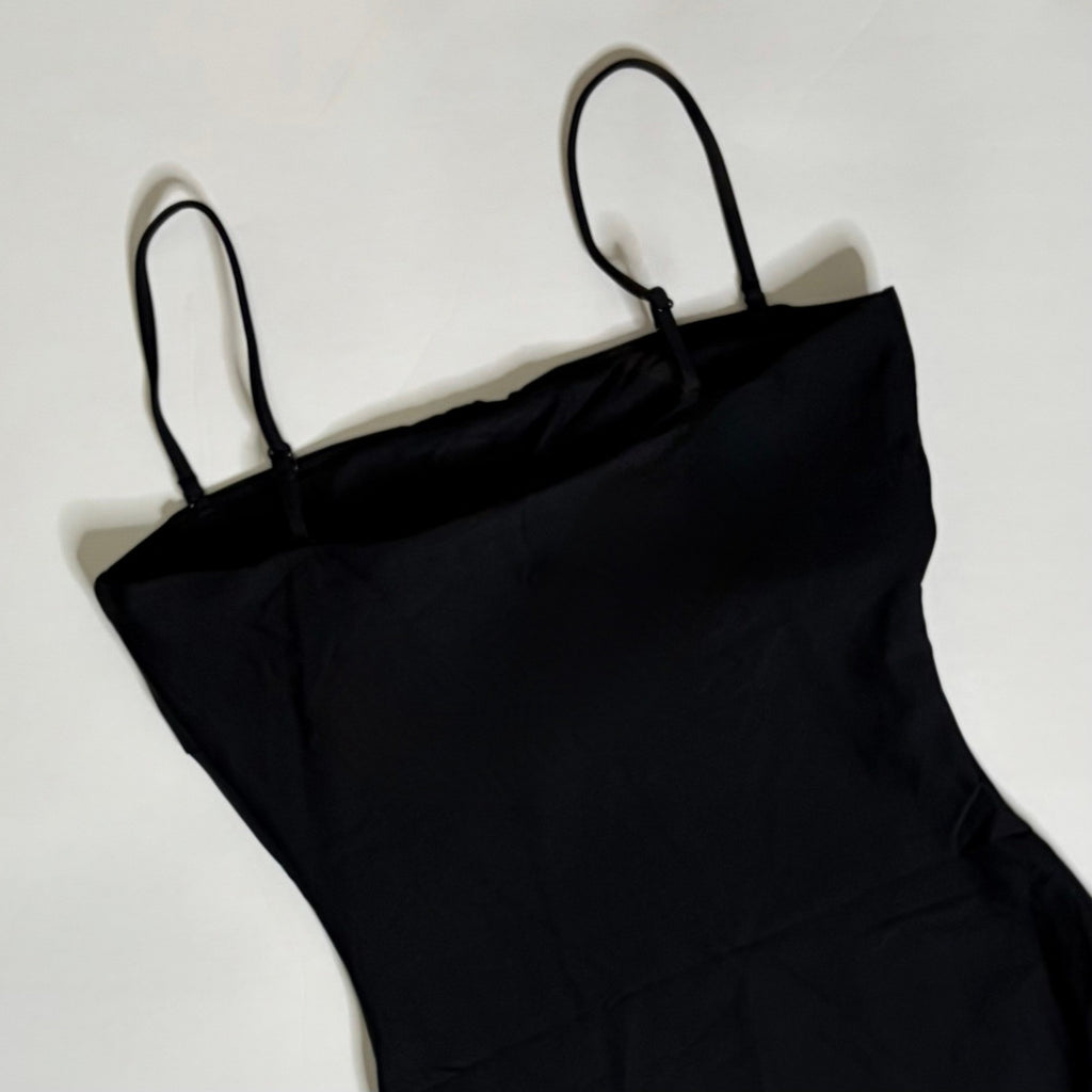 NEW!! J. CREW Gemma Bandeau One Piece Swimsuit Classic Sculpt Solid Black 14