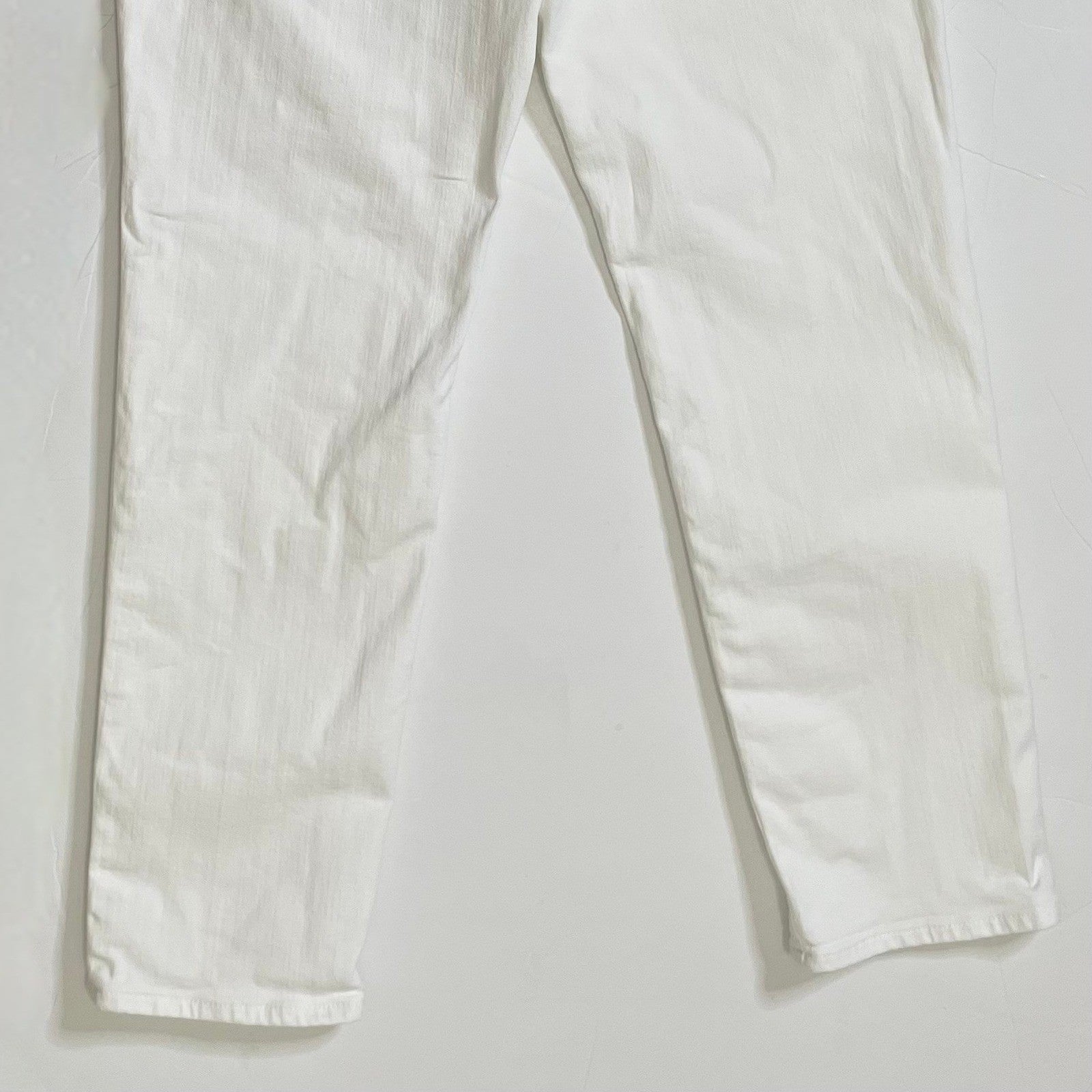 NWT!! J. CREW White Slim Jeans '03 2003 Stretch Solid White High Rise Size 29