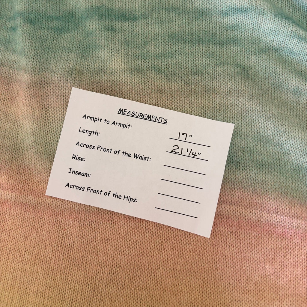 LE SUPERBE Sparkling Surf Jumper Sweater Cashmere Wool Sunset Ombré X-Small