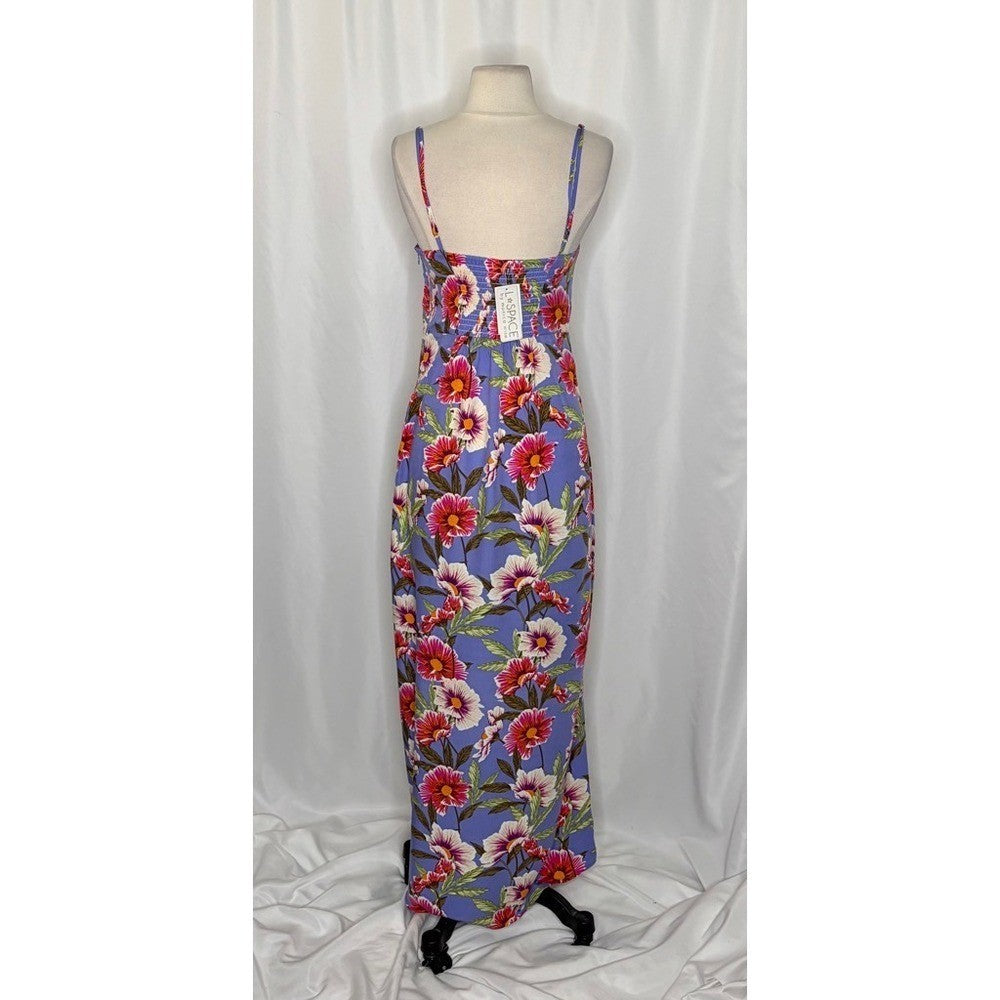NWT! LSPACE Riptide Dress Lost In Ibiza Maxi L*Space Floral High Low Party Small