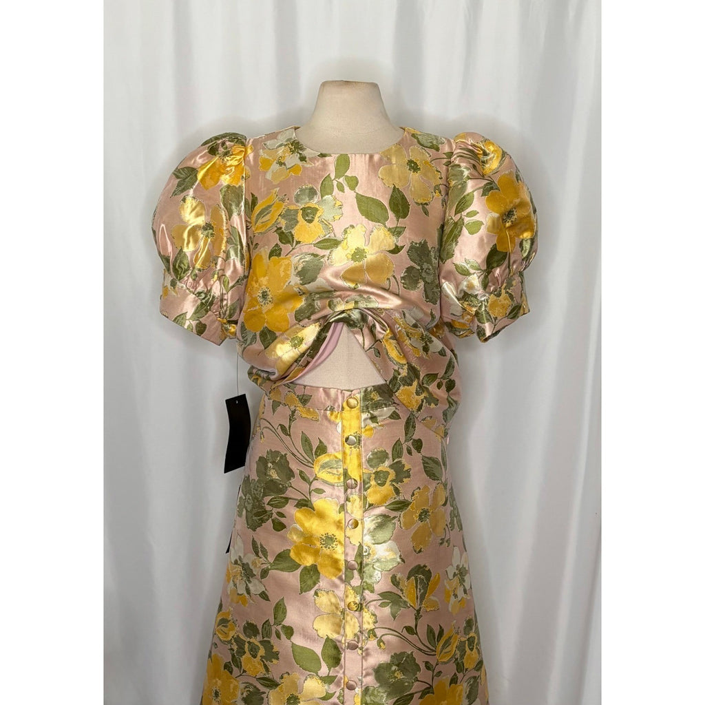 NWT! Tuckernuck POMANDER PLACE Lotus Jacquard Thea Blouse Adalyn Skirt X-Large