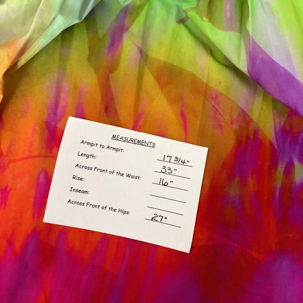 NWT!! Anthropologie Plenty by TRACY REESE Tie Dye Puff Sleeve Dress X-Small