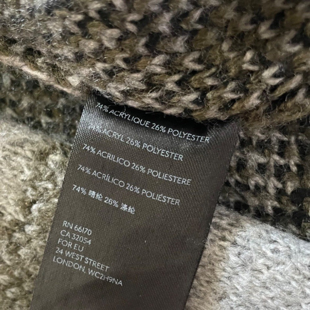 ANTHROPOLOGIE Vero Camo Cardigan Sweater Camouflage Pockets Gorpcore X-Small