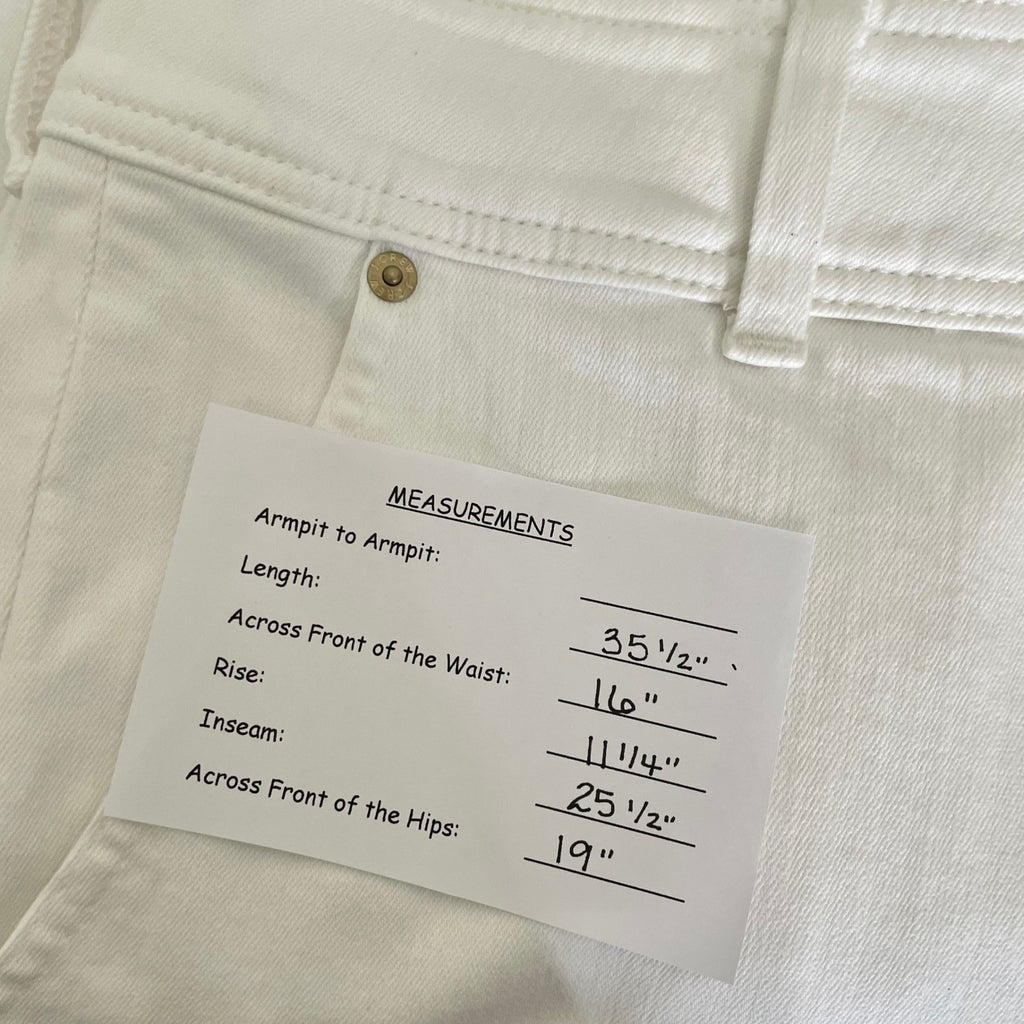 NWT!! J. CREW Slim Wide Jeans Stacked Buttons Solid White Size 29 Petite 29P