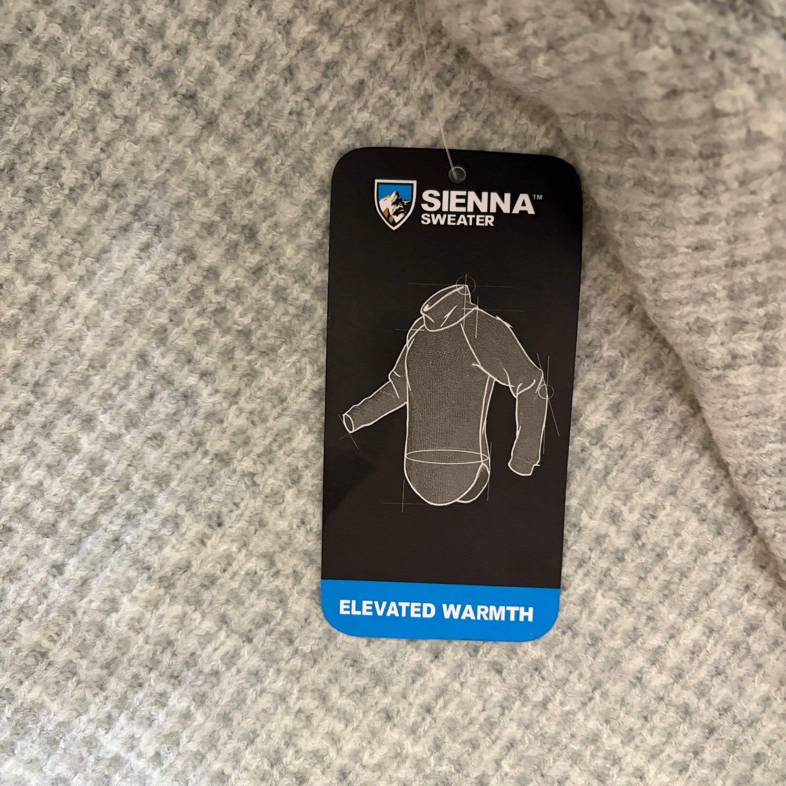 NWT!! KÜHL Sienna Sweater Turtleneck Cowl Pullover Ash Gray Knit Kuhl Medium