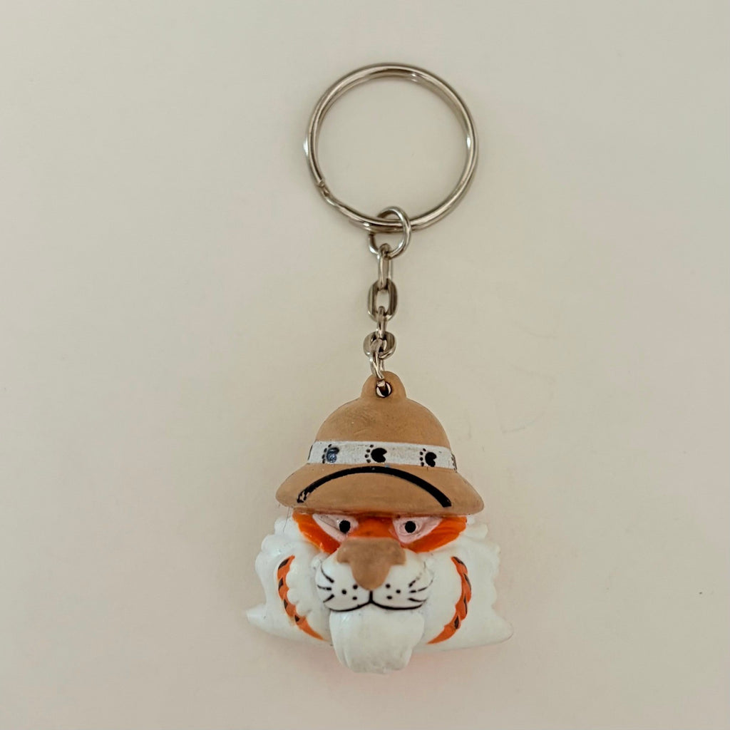 Vintage EXXON Tony The Tiger Gas Promotional Key Chain Car Keys Collectible