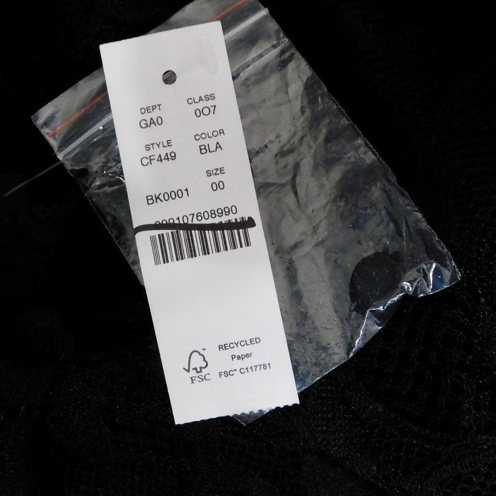NWT!! J. CREW Lace Mockneck Top Black Floral Victorian Coquette Romantic Size 00