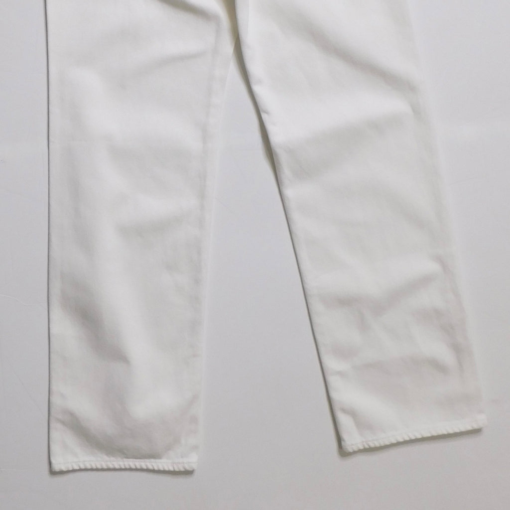 NWT!! J. CREW White '84 Slouchy Jeans Solid Button Fly Straight Legs Size 26