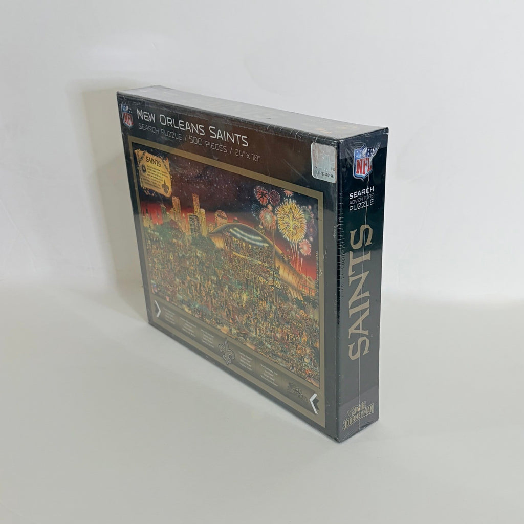 NWT!! Sealed NFL New Orleans Saints YouTheFan 500 Piece Joe Journeyman Puzzle