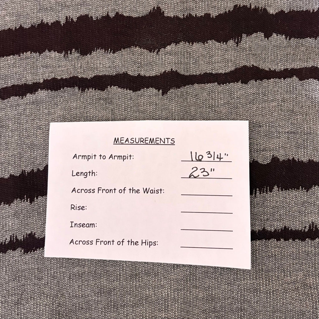 A.L.C. Conlo Bleed Stripe Sweater Sweatshirt Pullover Knit Crew Neck Small