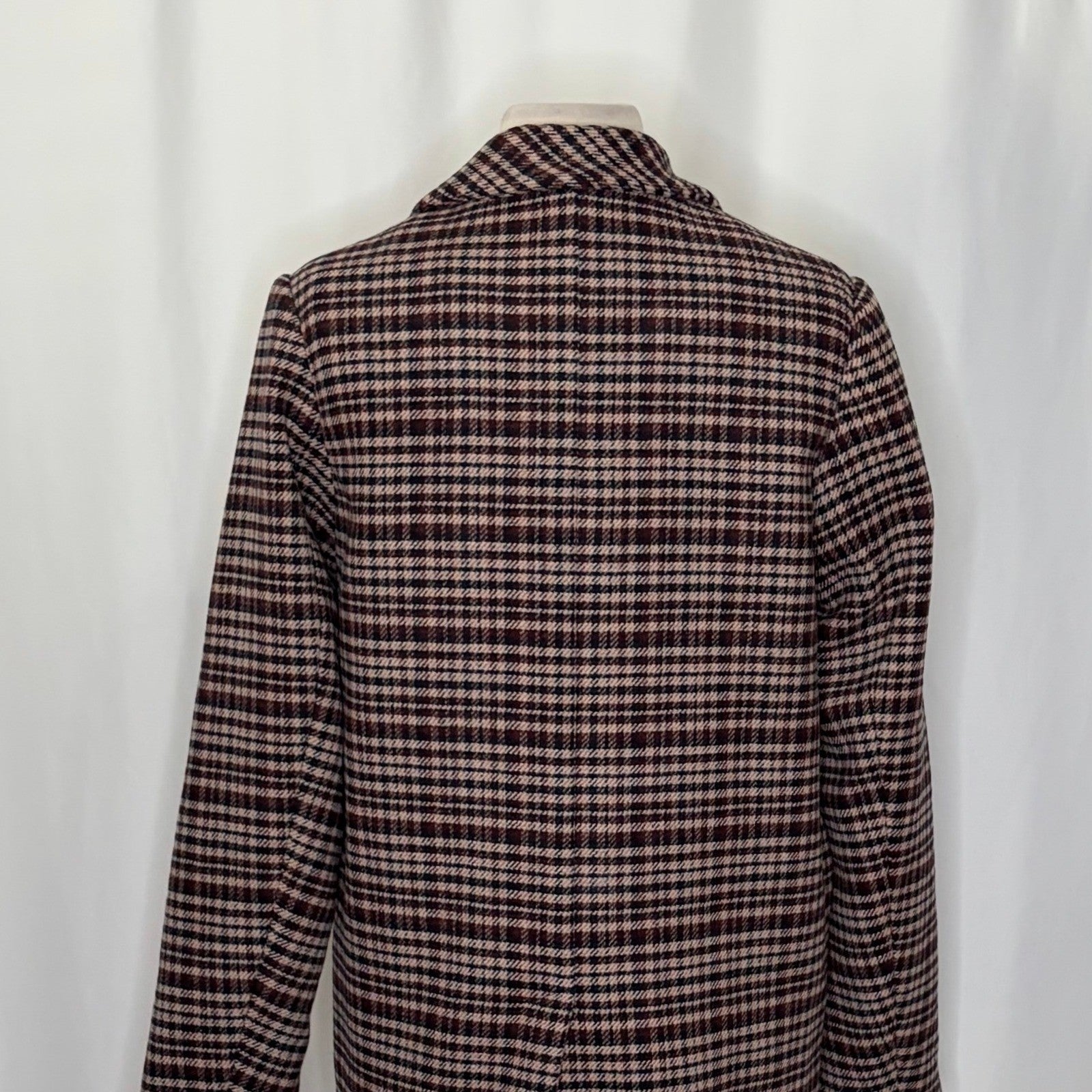 ABERCROMBIE & FITCH Heavyweight Wool Blend Blazer Coat Preppy Academia Small