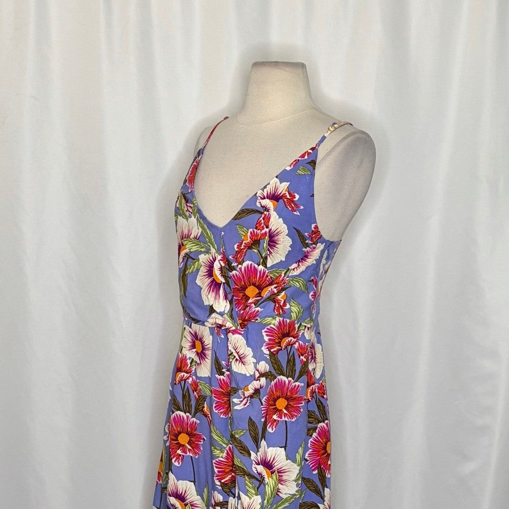 NWT! LSPACE Riptide Dress Lost In Ibiza Maxi L*Space Floral High Low Party Small