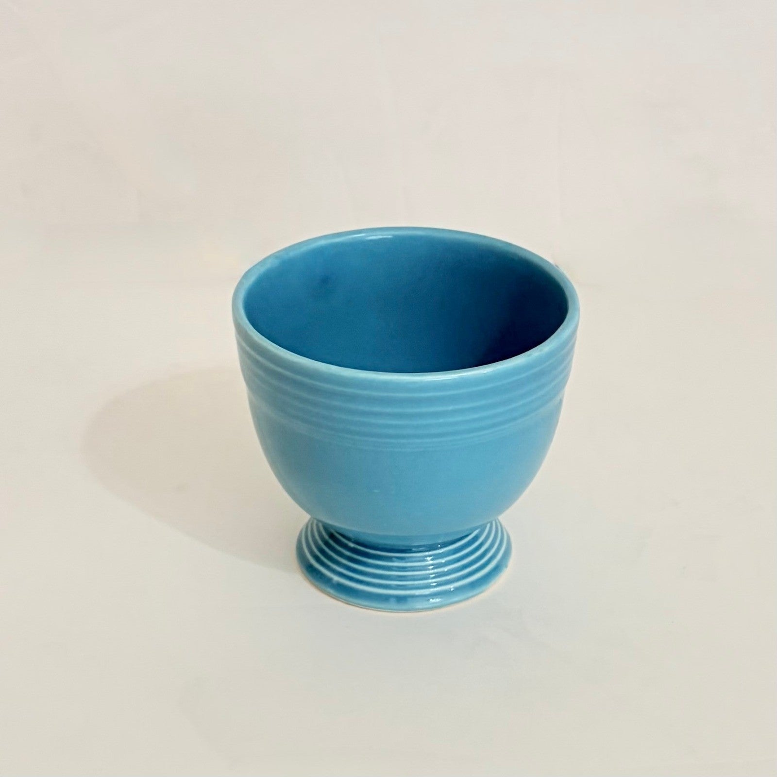 Vintage Homer Laughlin FIESTA Turquoise Egg Cup 3" Fiestaware Fiesta Ware USA