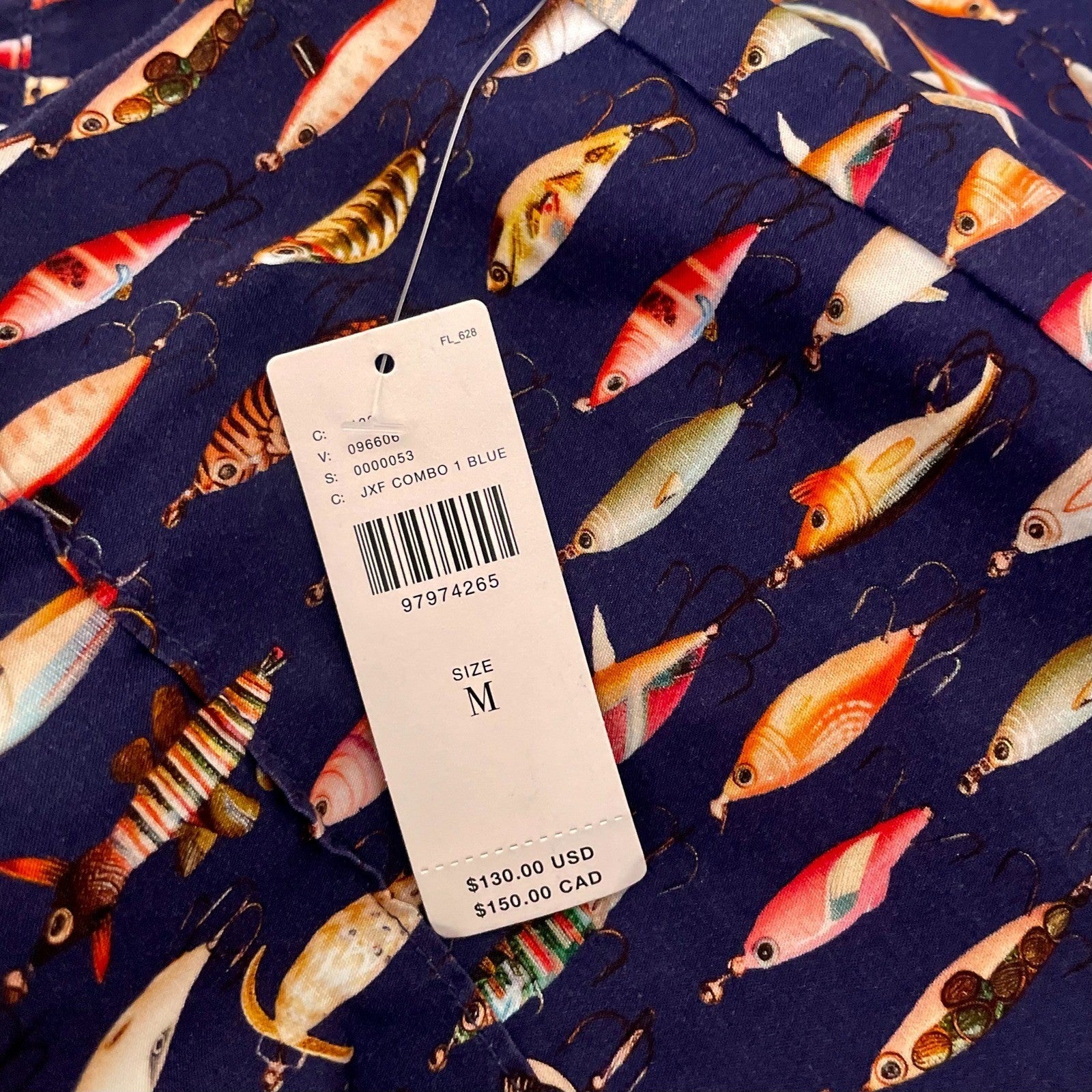NWT!! Anthropologie MAEVE Fishing Lures Capri Pants Elastic Waist Cropped Medium