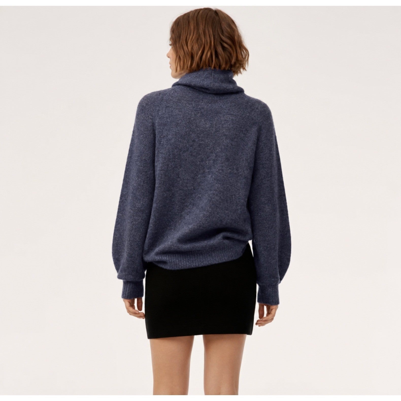 Aritzia The Group BABATON Adichie Alpaca Merino Wool Turtleneck Sweater Small