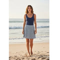 RIPSKIRT Hawaii Rip Skirt Length 2 Wrap Skirt Blue Dot Dot Dot Geometric Large