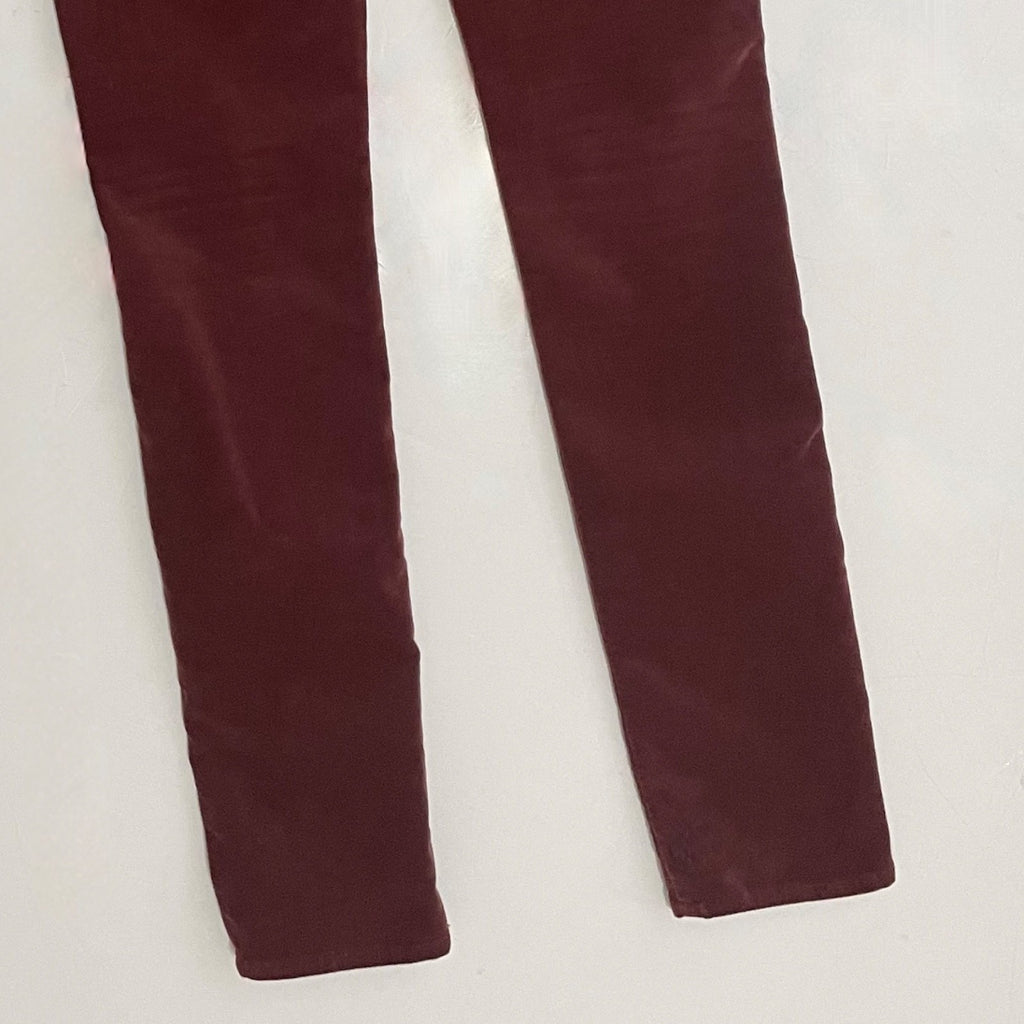 RAG & BONE The Skinny Cord Stretch Corduroy Pants Solid Clay Streetwear Size 27