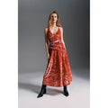 FREE PEOPLE Deia Velvet Midi Dress Pink Rose Strappy Dainty Romantic X-Small