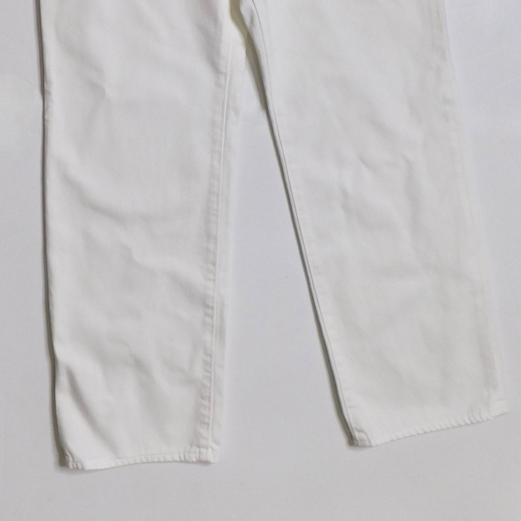 NWT!! J. CREW Petite Slouchy Jeans Solid White Denim Button Fly 29P 29 Petite